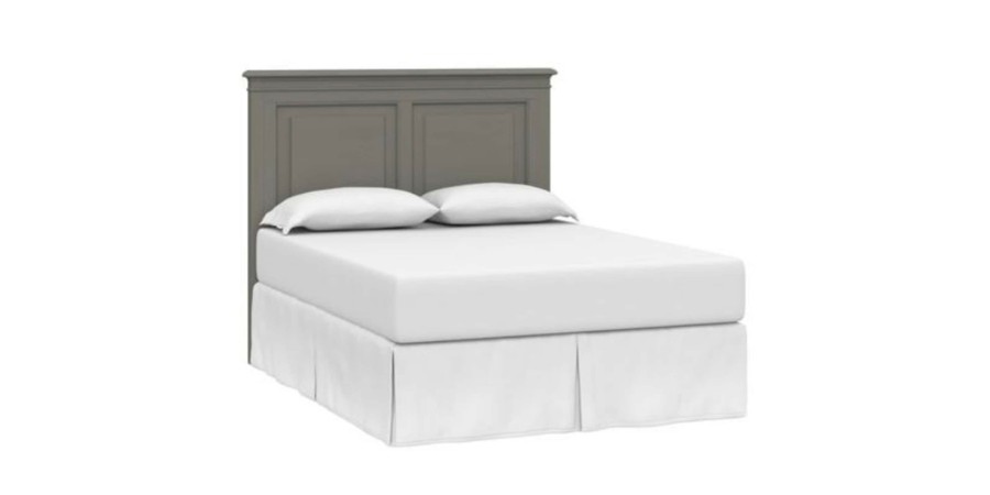 Bedroom Bassett | Shoreline Ocean Grey Panel Bed