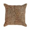 Home Decor Bassett | Leopard Hide Square Pillow