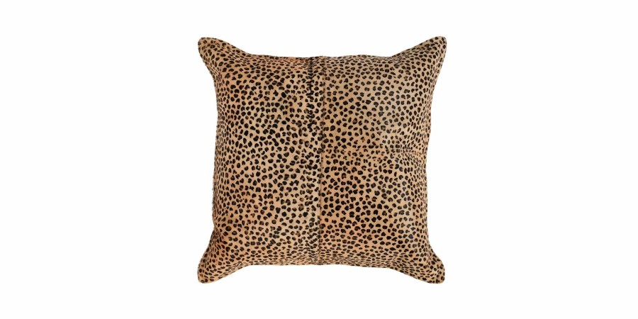 Home Decor Bassett | Leopard Hide Square Pillow