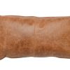 Home Decor Bassett | Leather Bolster Pillow