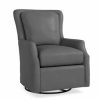 Living Bassett Motion Seating | Kent Leather Swivel Glider