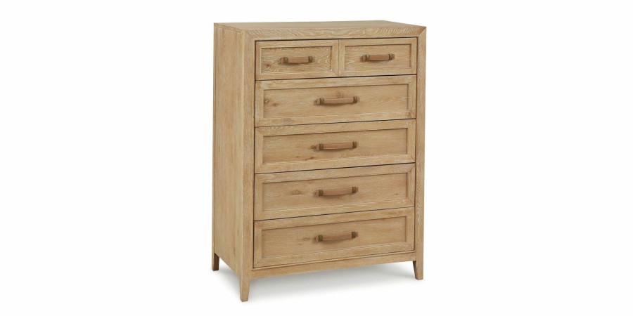 Bedroom Bassett | Courtland 5 Drawer Chest