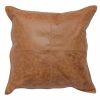 Home Decor Bassett | Leather Square Pillow