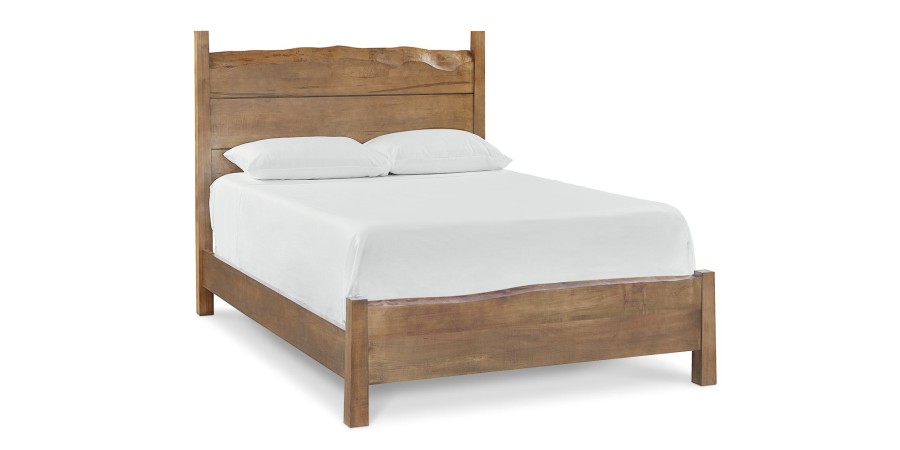 Bedroom Bassett | Heritage Live Edge Panel Bed