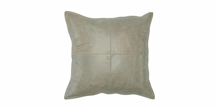 Home Decor Bassett | Leather Square Pillow