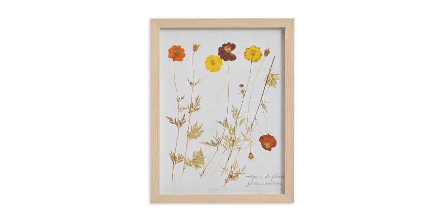 Home Decor Bassett | Pressed Wild Poppies