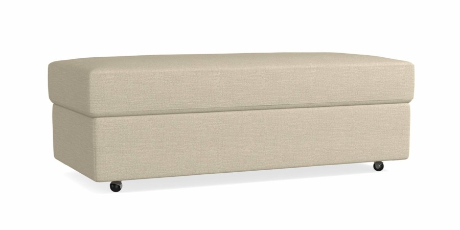 Living Bassett Ottomans & Benches | Ellery Storage Ottoman