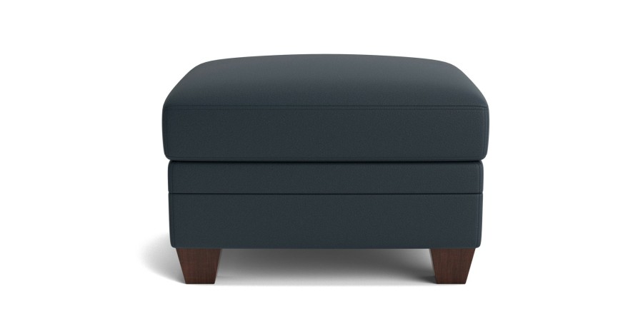 Living Bassett Ottomans & Benches | Carolina Leather Ottoman