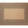 Outdoor Bassett Performance Rugs | Lucia Diamond Border