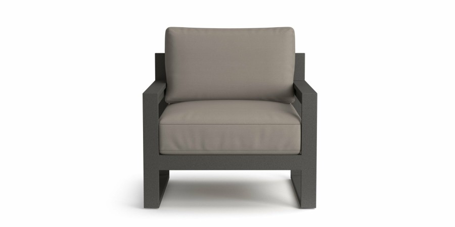 Outdoor Bassett | Bonavista Outdoor Track Arm Lounge Chair