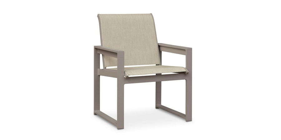 Outdoor Bassett | Bonavista Outdoor Track Arm Dining Chair