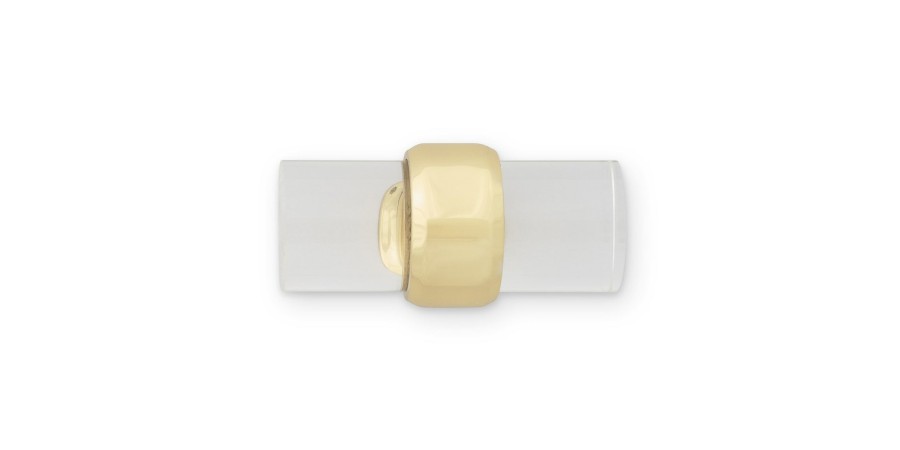 Bedroom Bassett Knobs & Pulls | #47 Lucite T Knob