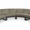 Outdoor Bassett | Bonavista Outdoor Curved Armless Sectional