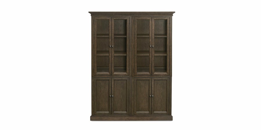 Living Bassett Office & Storage | Forsyth Tall Double Wall Unit