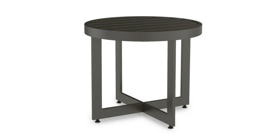 Outdoor Bassett | Walker Outdoor Round End Table