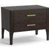 Bedroom Bassett | Modern Rivoli Nightstand