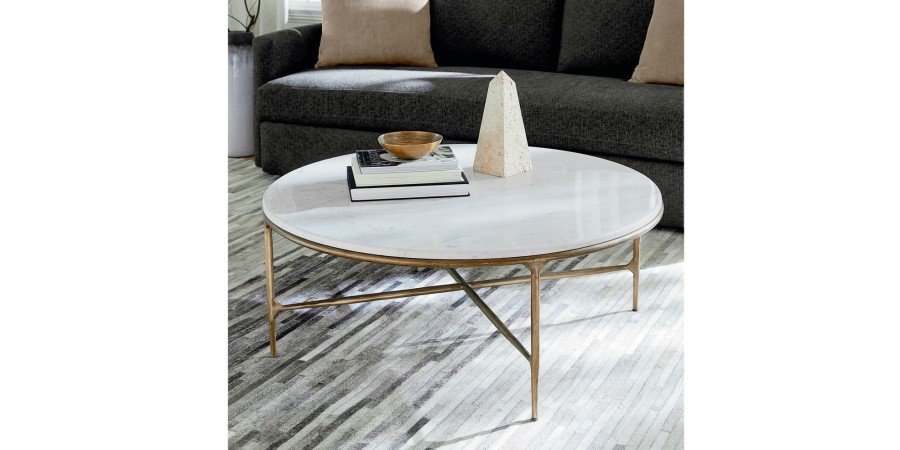 Living Bassett Occasional & Accent Tables | Keswick Round Cocktail Table