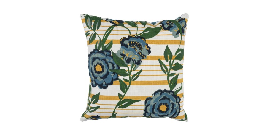 Home Decor Bassett | Aris Floral Pillow