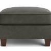 Living Bassett Leather Seating | Corinna Leather Ottoman