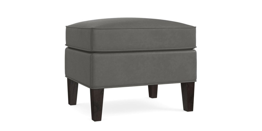 Living Bassett Ottomans & Benches | Kent Leather Ottoman