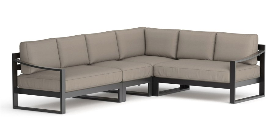 Outdoor Bassett | Bonavista Outdoor Slope Arm Sectional