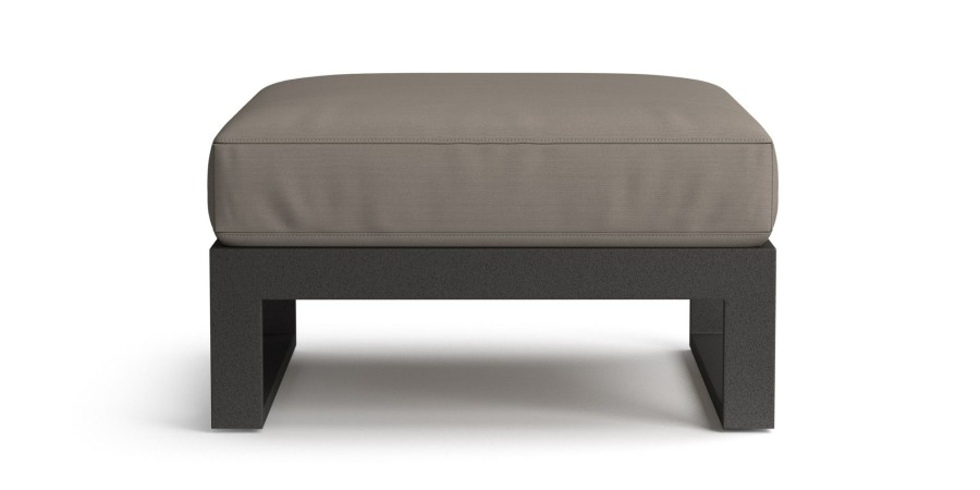 Outdoor Bassett | Bonavista Outdoor Ottoman