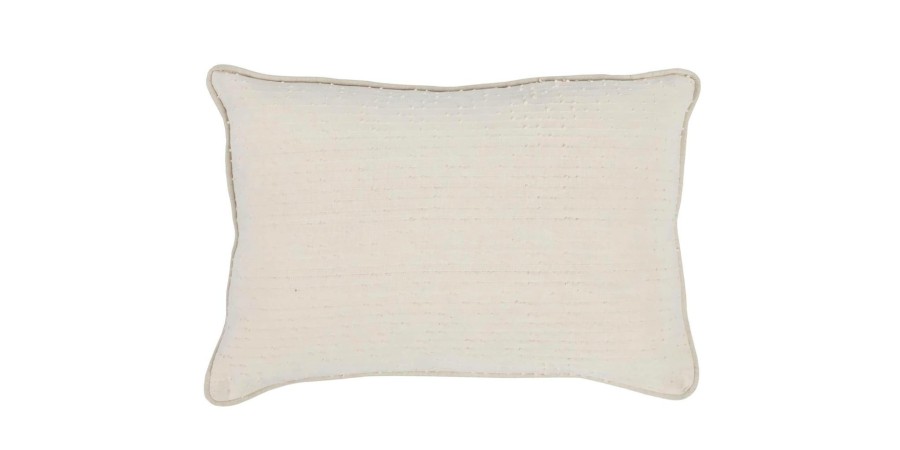 Home Decor Bassett | Morea Ivory Pillow