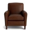 Living Bassett Leather Seating | Ridgebury Leather Accent Chair