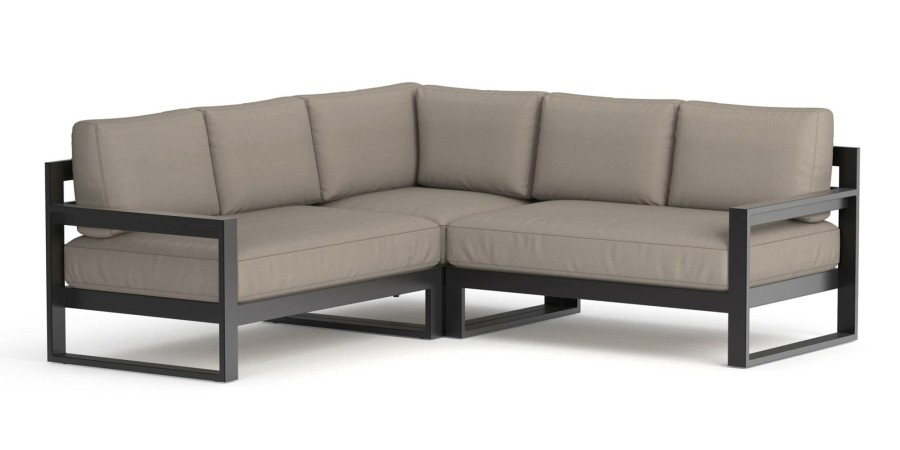 Outdoor Bassett | Bonavista Outdoor Track Arm Sectional