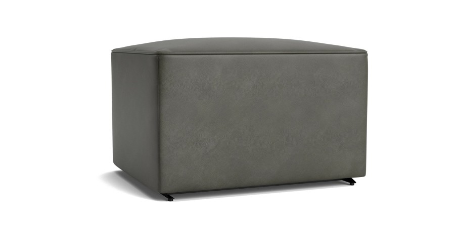 Living Bassett Ottomans & Benches | Corinna Leather Glider Ottoman