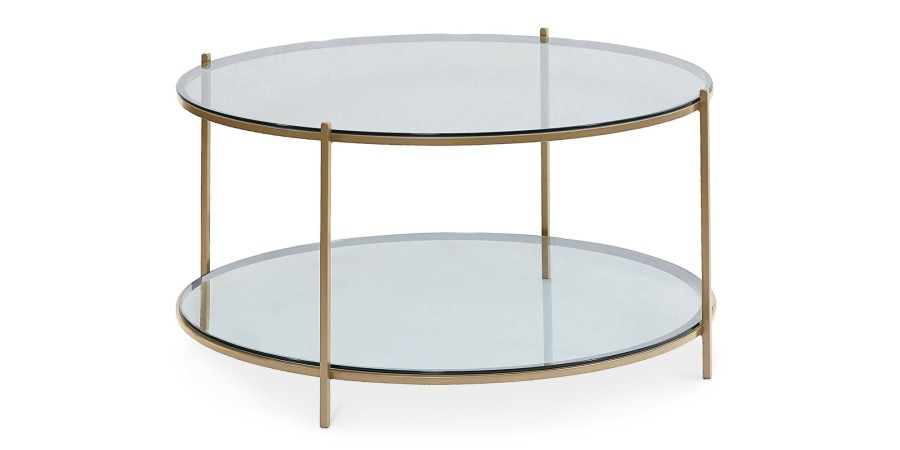 Living Bassett Occasional & Accent Tables | Linville Alchemy Round Cocktail Table