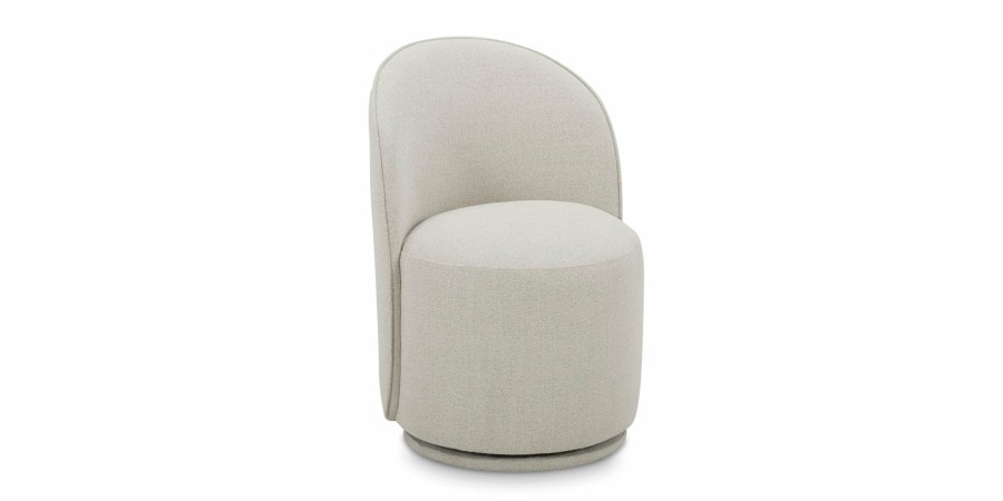 Dining Bassett | Wells Upholstered Swivel Dining Chair