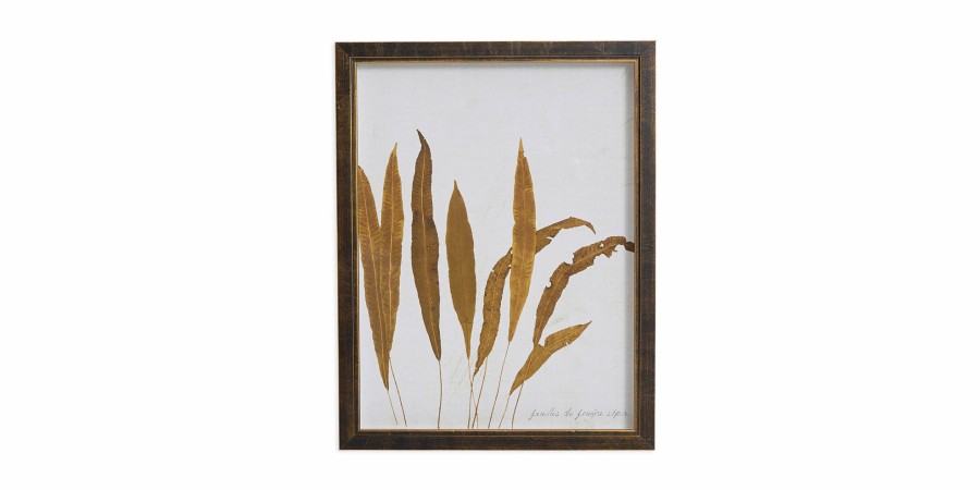 Home Decor Bassett | Sepia Leaves