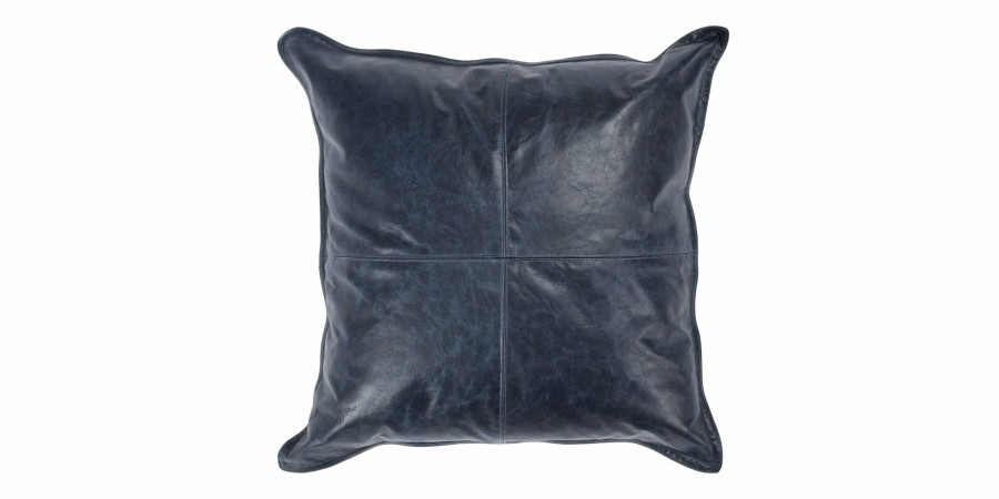 Home Decor Bassett | Leather Square Pillow