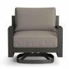 Outdoor Bassett | Bonavista Outdoor Arched Arm Swivel Rocker