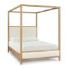 Bedroom Bassett | Courtland Upholstered Bed With Canopy