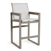 Outdoor Bassett | Bonavista Outdoor Track Arm Bar Stool