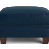 Living Bassett Leather Seating | Ladson Leather Ottoman