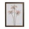 Home Decor Bassett | Sepia Pressed Dandelions