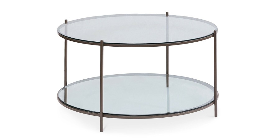 Living Bassett Occasional & Accent Tables | Linville Round Cocktail Table