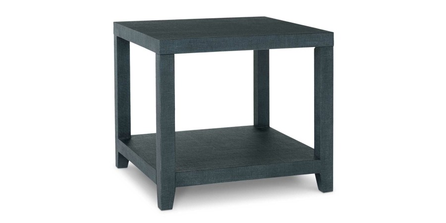 Living Bassett Occasional & Accent Tables | Ventura Raffia Square End Table