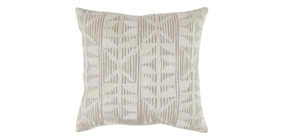 Home Decor Bassett | Roth Natural Ivory Pillow