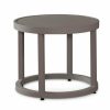 Outdoor Bassett | Bonavista Outdoor Round Metal End Table