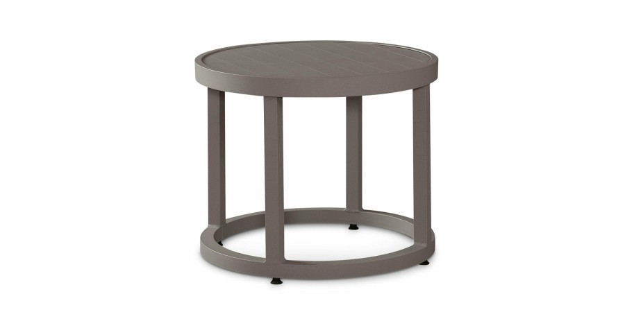 Outdoor Bassett | Bonavista Outdoor Round Metal End Table