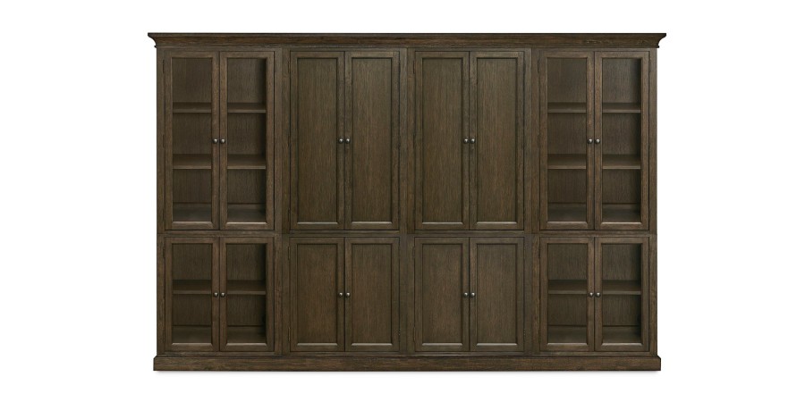 Living Bassett Office & Storage | Forsyth Tall Quad Wall Unit