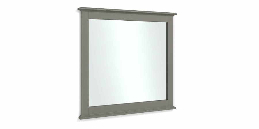 Home Decor Bassett | Shoreline Ocean Grey Mirror