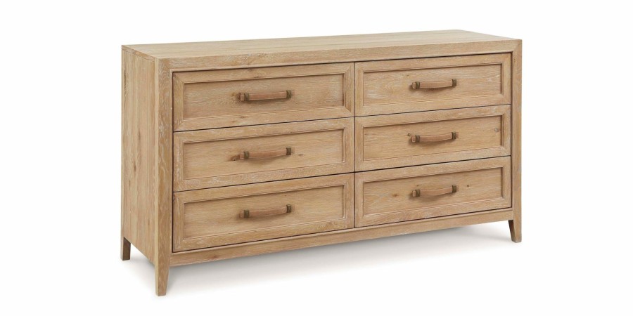 Bedroom Bassett | Courtland 6 Drawer Dresser