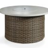 Outdoor Bassett | Huntington Round Fire Table