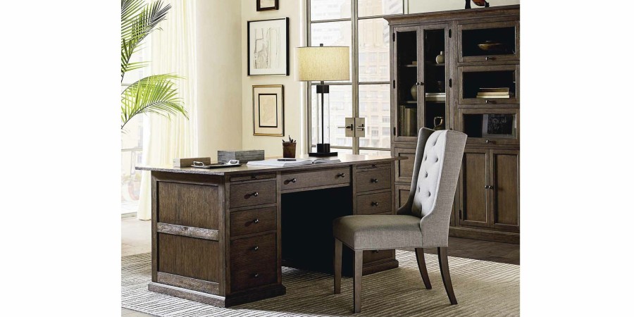 Living Bassett Office & Storage | Forsyth Executive Desk