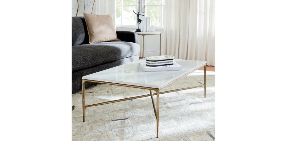 Living Bassett Occasional & Accent Tables | Keswick Rectangular Cocktail Table